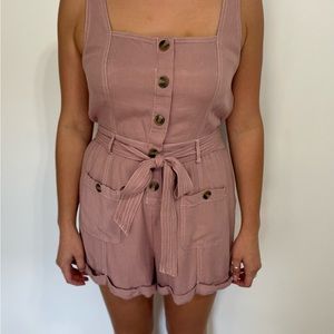 American Eagle Pink Romper